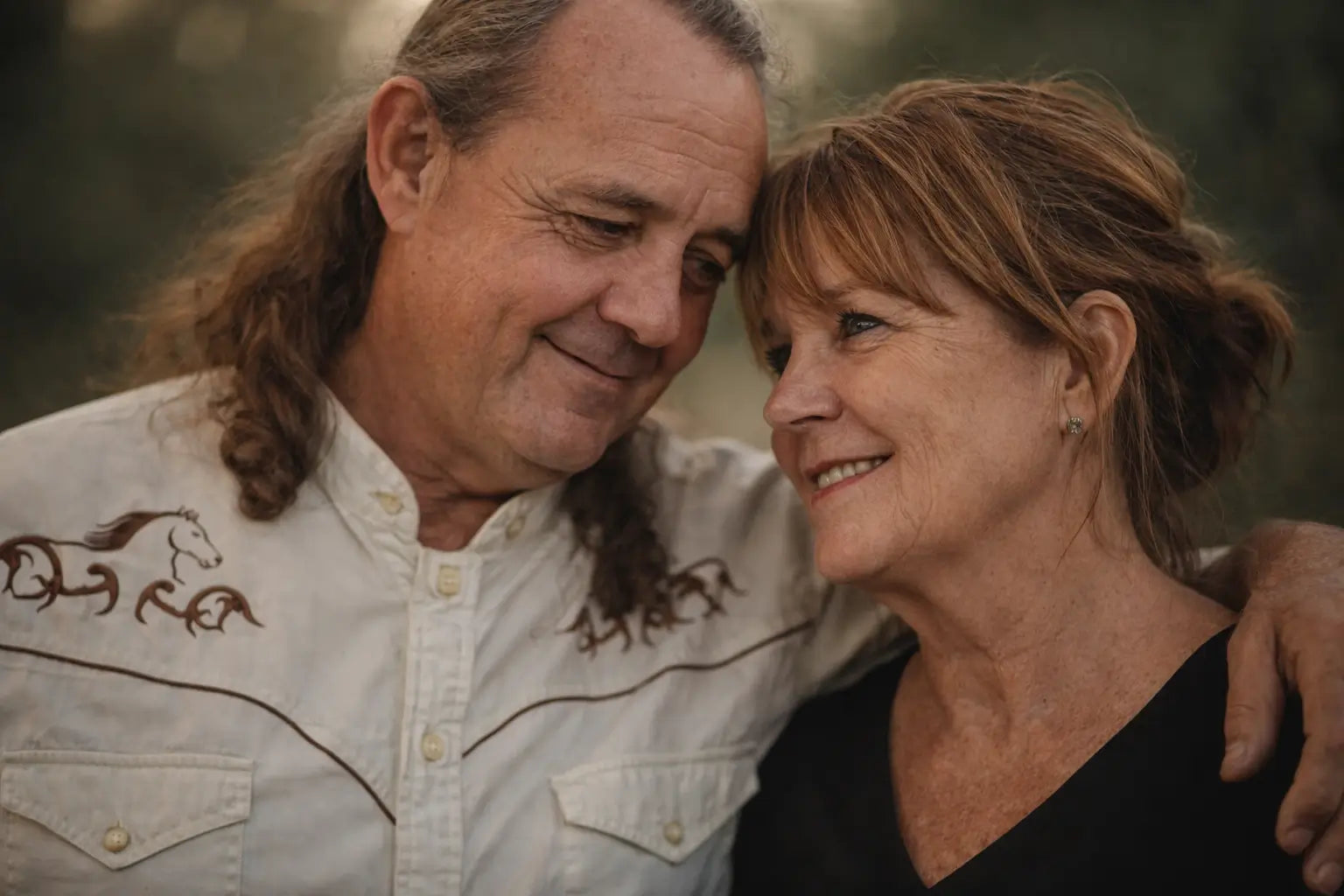 Mature couple walking together symbolising long marriage, commitment, emotional connection and lifelong partnership.