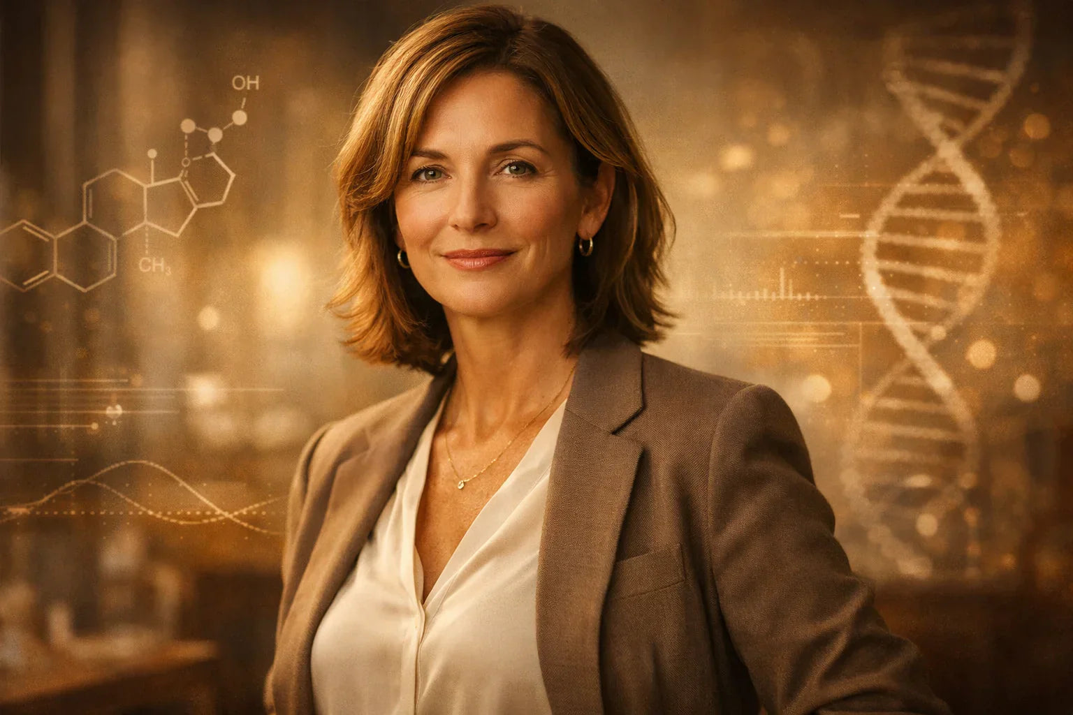 Woman understanding men’s ageing and testosterone health in long-term relationships