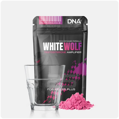 Original Blend White Wolf Testosterone Supplement with Performance Support | Men 25+